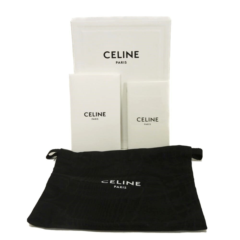 Celine Triomphe Zip Coin Case/Card Holder/Fragment Case with New Logo Foil St... - Picture 14 of 14